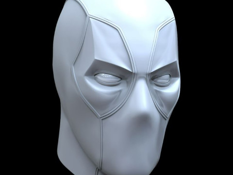 DeadPool Mask Ready to Print 3D Принт Модель