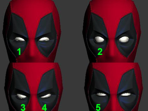 DeadPool Mask Ready to Print 3D Принт Модель