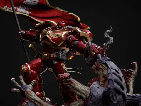 Warhammer 40K Space Marine STL 3D Printable Files 3D Print Model