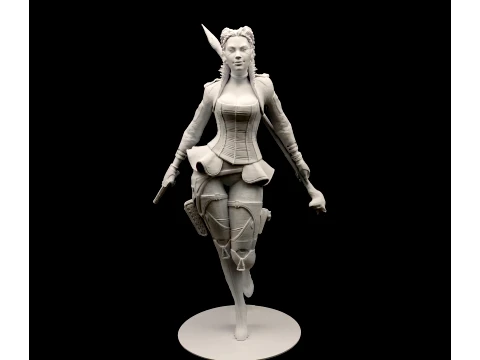 Apex Legends Loba Figure 3D Printable Files 3D Print Model