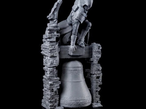 Altair Assassin Sculpture 3D Print Model 3D Print Model