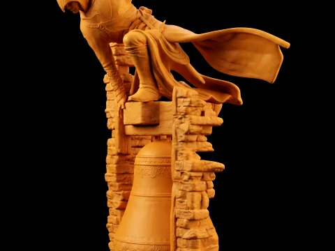 Altair Assassin Sculpture 3D Print Model 3D Print Model
