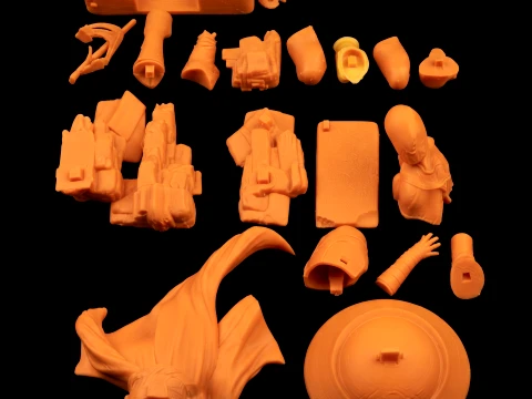 Altair Assassin Sculpture 3D Print Model 3D Print Model