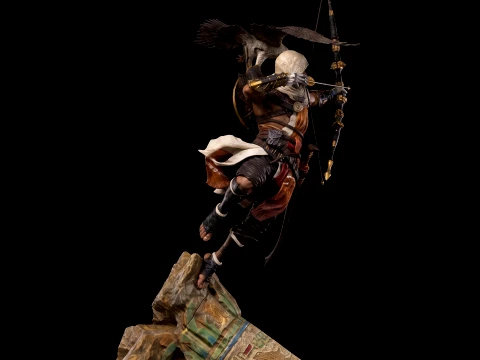 Assassins Creed Sculpture 3D Print Model 3D Print Model