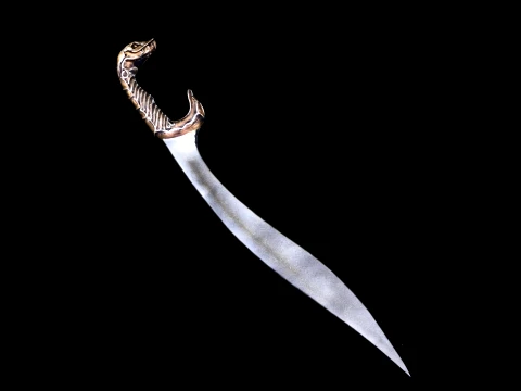 Odyssey Snake Handle Sword 3D Print Model 3D Принт Модель