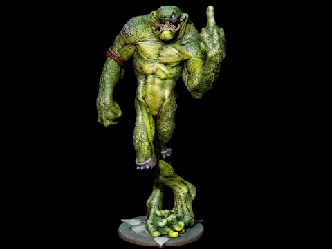 Funny Battletoads Figures 3D Print Model 3D Print Model