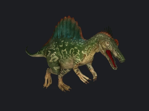 Spinosaurus Dino 3D Print Model 3D Print Model
