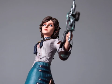 Elizabeth Bioshock Sculpture 3D Print Model 3D Print Model