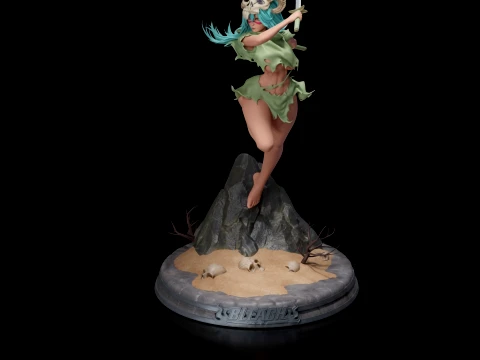 Bleach - Nelliel Tu Odelschwanck 3D Принт Модель
