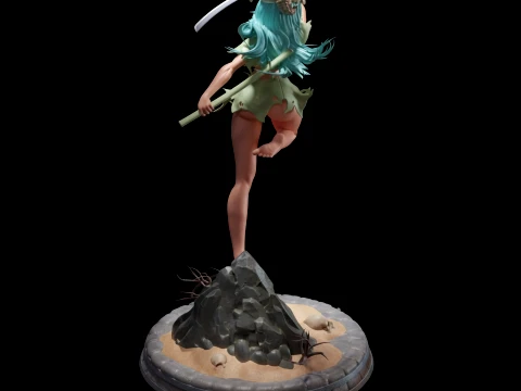 Bleach - Nelliel Tu Odelschwanck 3D Print Model