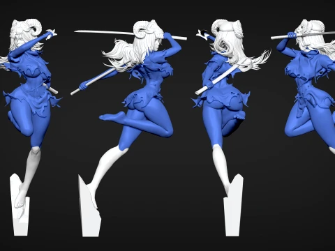 Bleach - Nelliel Tu Odelschwanck 3D Print Model