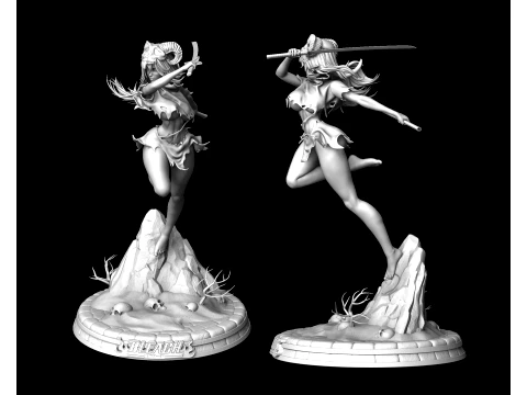 Bleach - Nelliel Tu Odelschwanck 3D Print Model