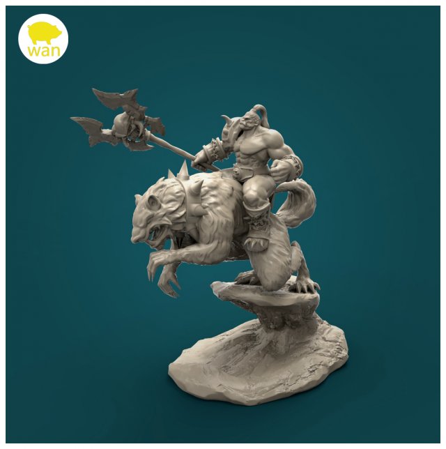 orcs 3D 프린트 모델 .c4d .max .obj .3ds .fbx .stl .blend
