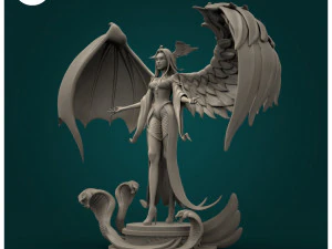 angels and demons 3D Print Model