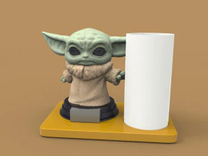 йода 3D Принт Модель