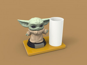 yoda Model do druku 3D