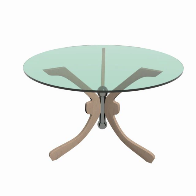 stolik kawowy Model 3D .c4d .max .obj .3ds .fbx .stl .blend 