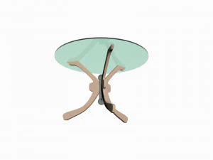 stolik kawowy Model 3D
