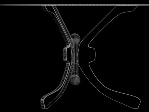 stolik kawowy Model 3D