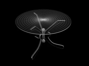 stolik kawowy Model 3D