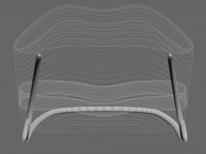 Deckchair 3D Model