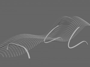 Deckchair 3D Model