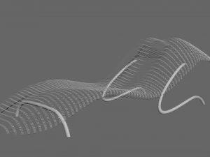 Deckchair 3D Model