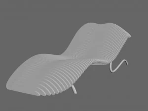 Deckchair 3D Model