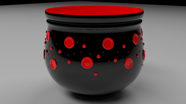 Ceramic vase 3D Model .c4d .max .obj .3ds .fbx .stl .blend 