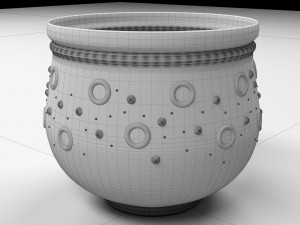 Ceramic vase 3D Model