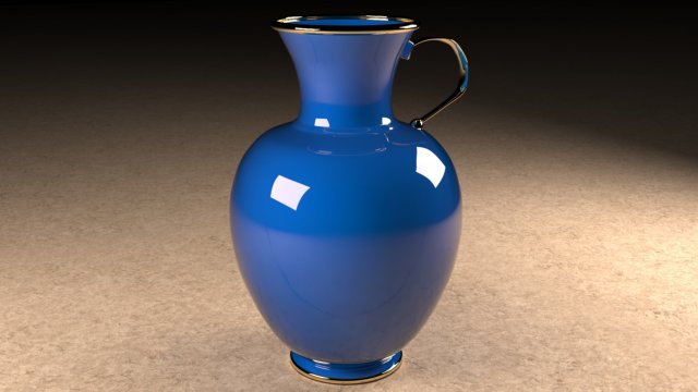 Ceramic vase 3Dモデル .c4d .max .obj .3ds .fbx .stl .blend 