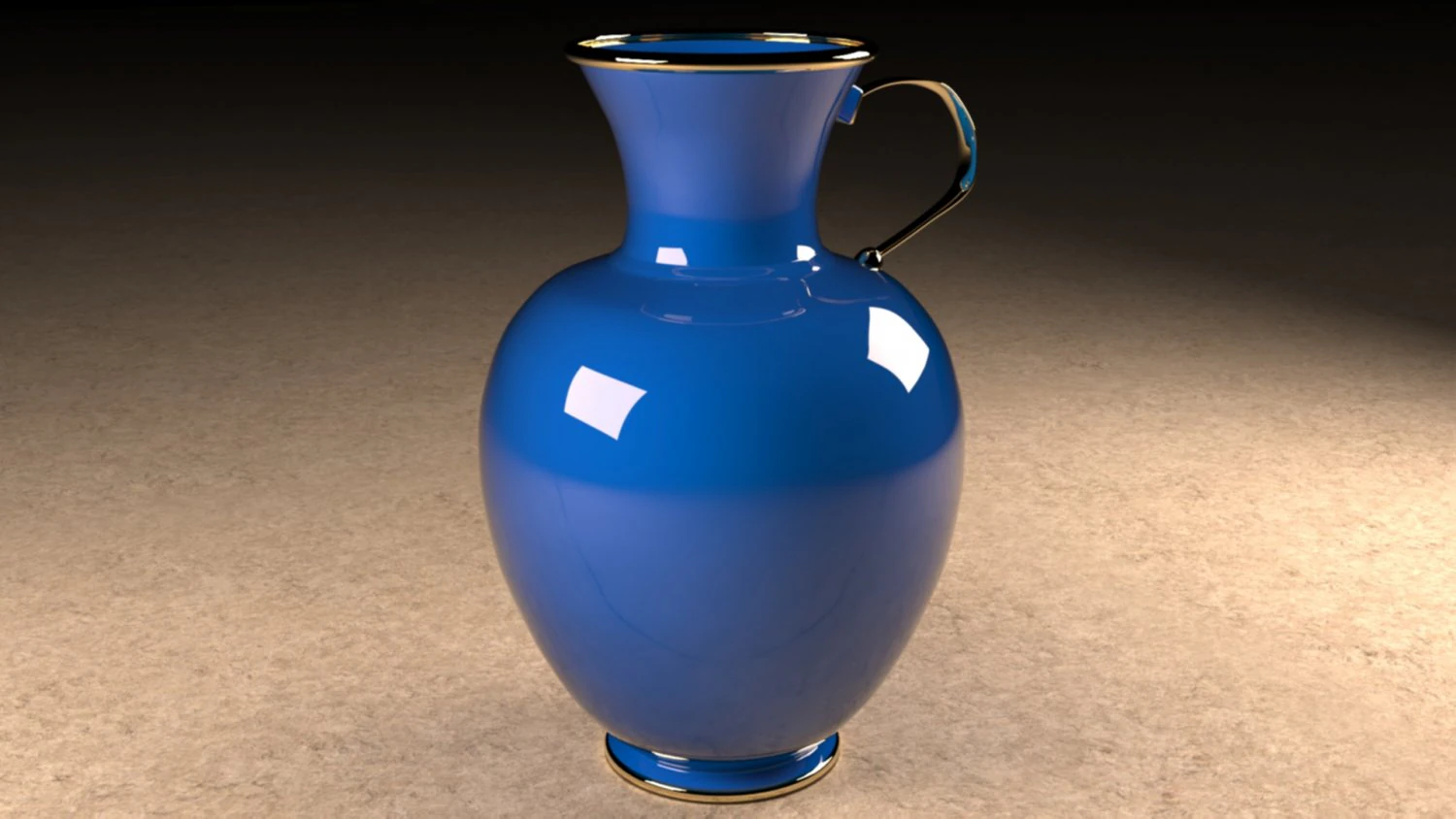 Vaso in ceramica Modello 3D .c4d .max .obj .3ds .fbx .stl .blend 