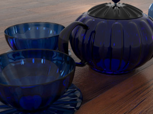 Tea set 3D Модель