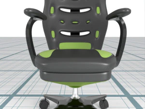 Fotel gamingowy Model 3D