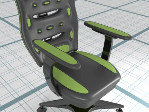 Gaming armchair 3D Model