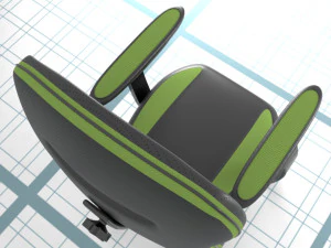 Gaming armchair 3D Model