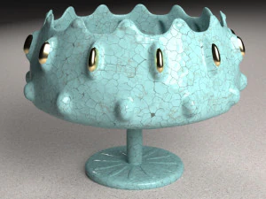 Vaso in ceramica tazza in ceramica Modello 3D