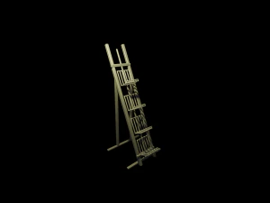 Tijdschriftenstandaard 3D Model