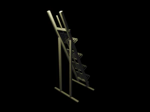 Magazine stand 3D Model
