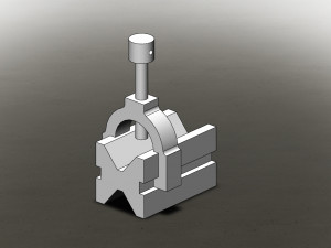 york assembly or v block 3D Model