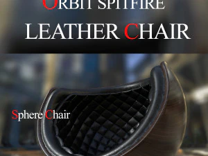 orbit spitfire leather chair 3D Model