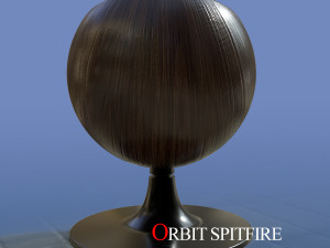 orbit spitfire leather chair 3D Model