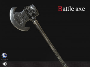 battle axe  3D Model