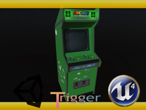 recreative arcade 3D 模型