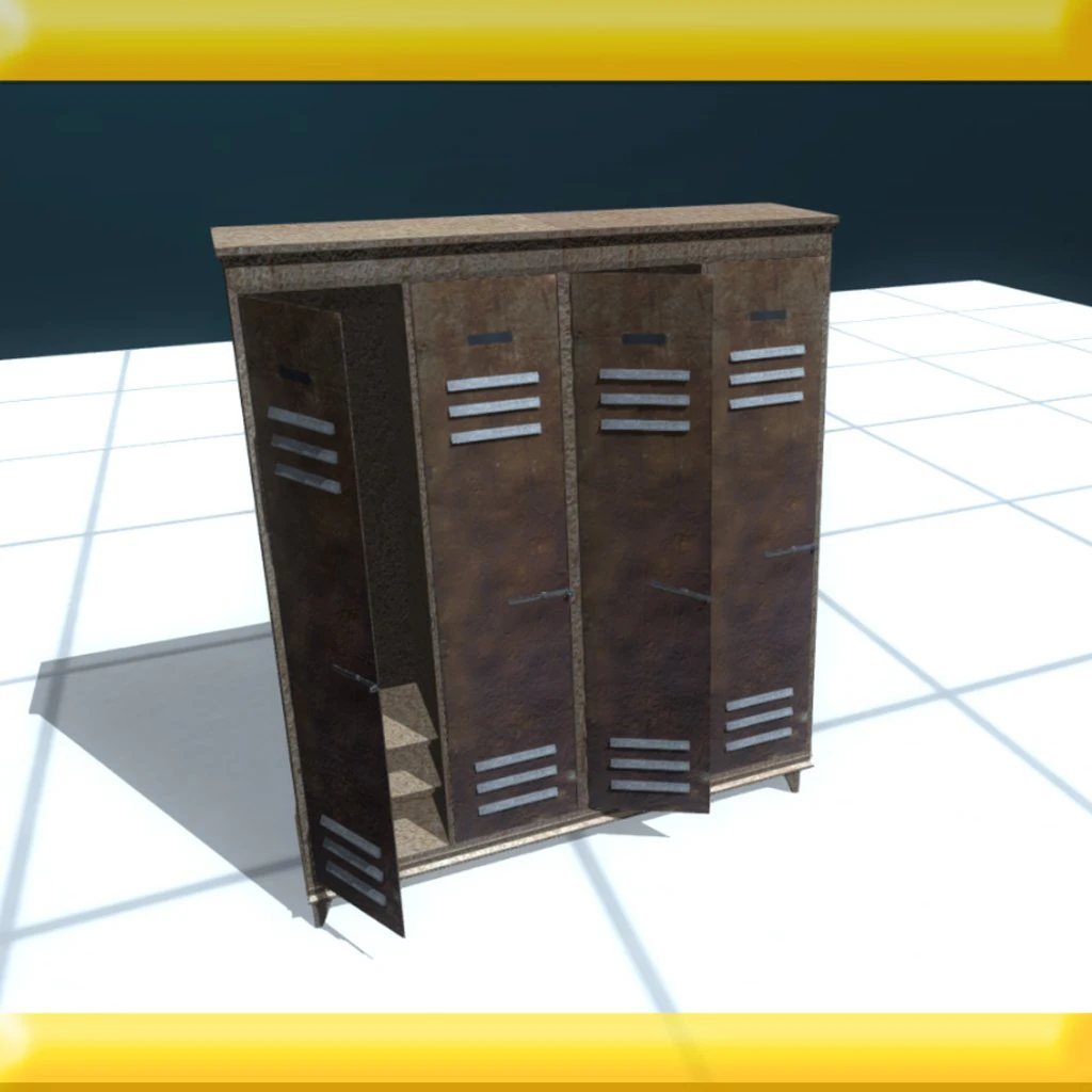 cabinets 3D Model .c4d .max .obj .3ds .fbx .stl .blend 