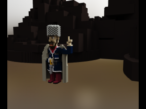 caucasian highlander Model 3D