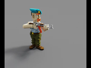 pasukan khusus Model 3D