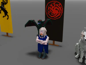 Daenerys Targaryen Modelo 3D