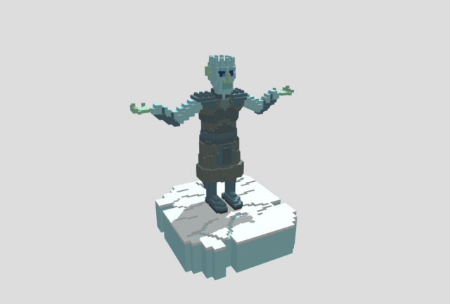 King Of The Night 3D Модель .c4d .max .obj .3ds .fbx .stl .blend 