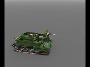 Universal carrier 3D 模型